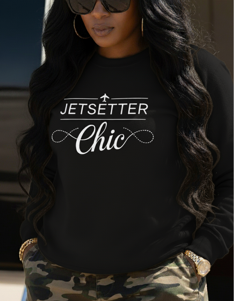 Jetsetter Chic Airport Sweater – Travel in Style, Always