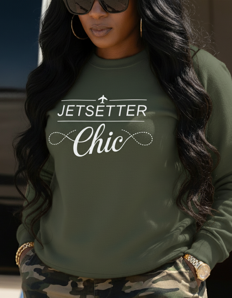 Jetsetter Chic Airport Sweater – Travel in Style, Always