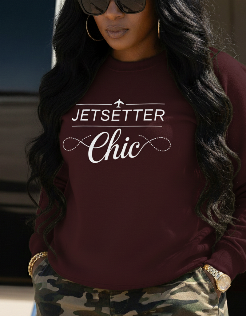 Jetsetter Chic Airport Sweater – Travel in Style, Always