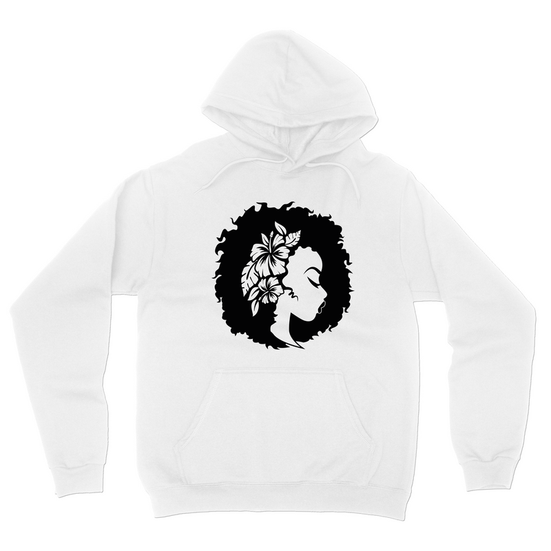 Hibiscus Flower Girl Hoodie