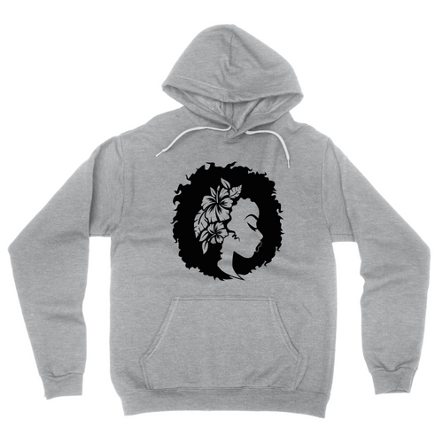 Hibiscus Flower Girl Hoodie