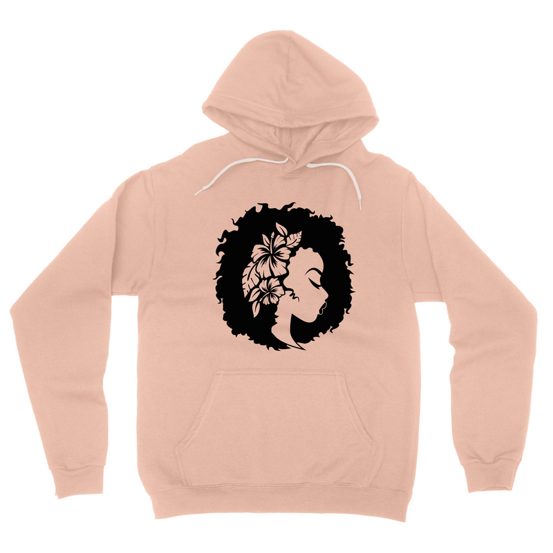 Hibiscus Flower Girl Hoodie