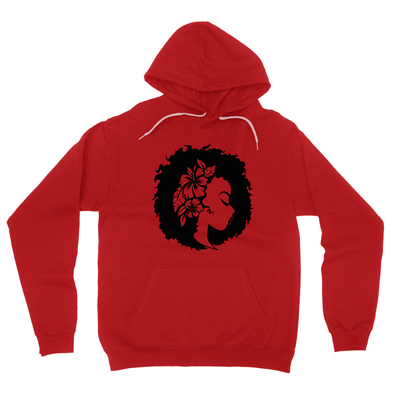 Hibiscus Flower Girl Hoodie
