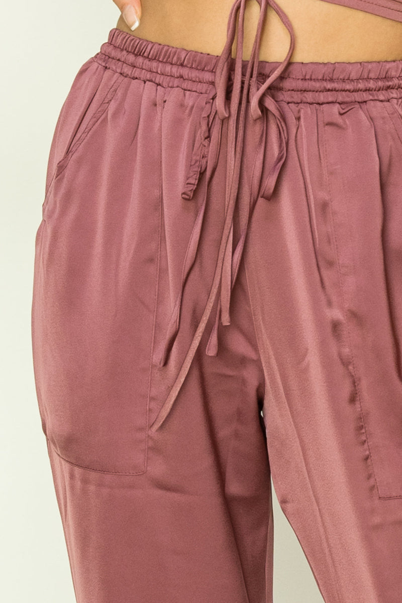 RESORT LOUNGE DRAWSTRING JOGGER PANTS